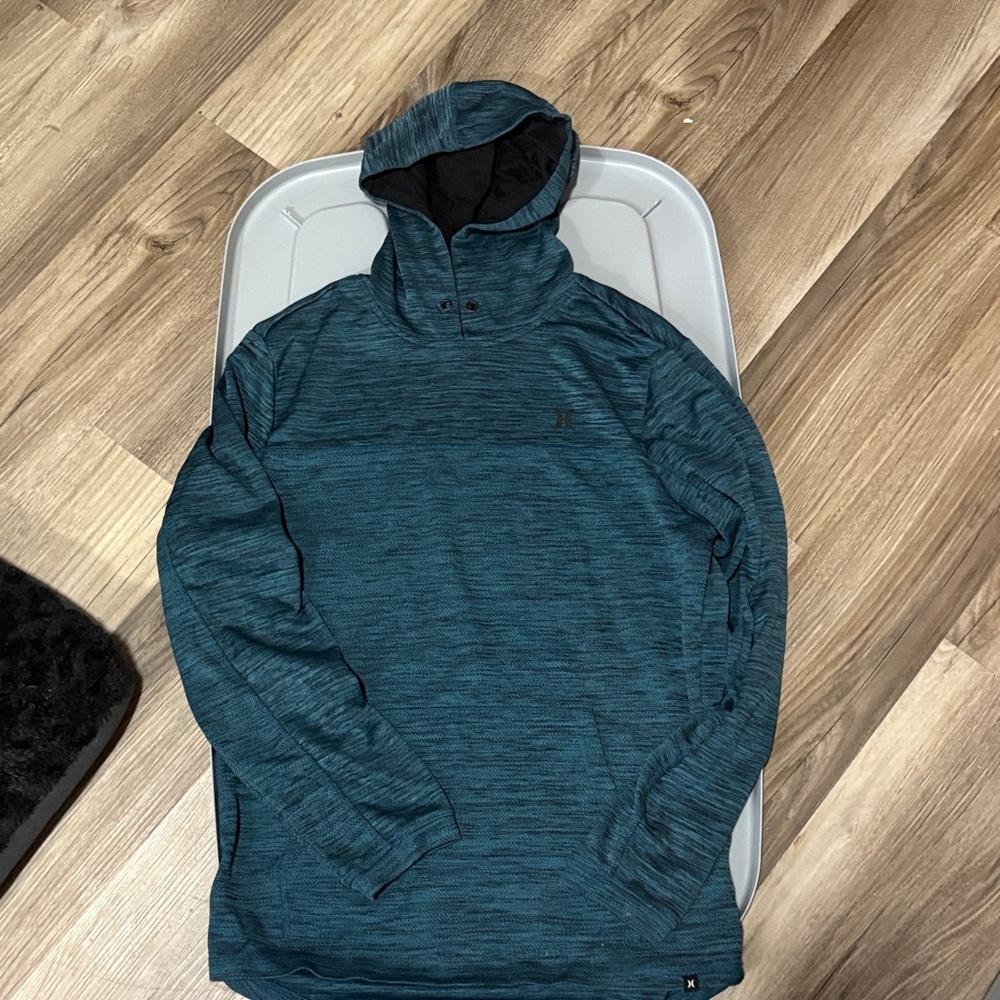 Hurley Teal Hoodie Jacket